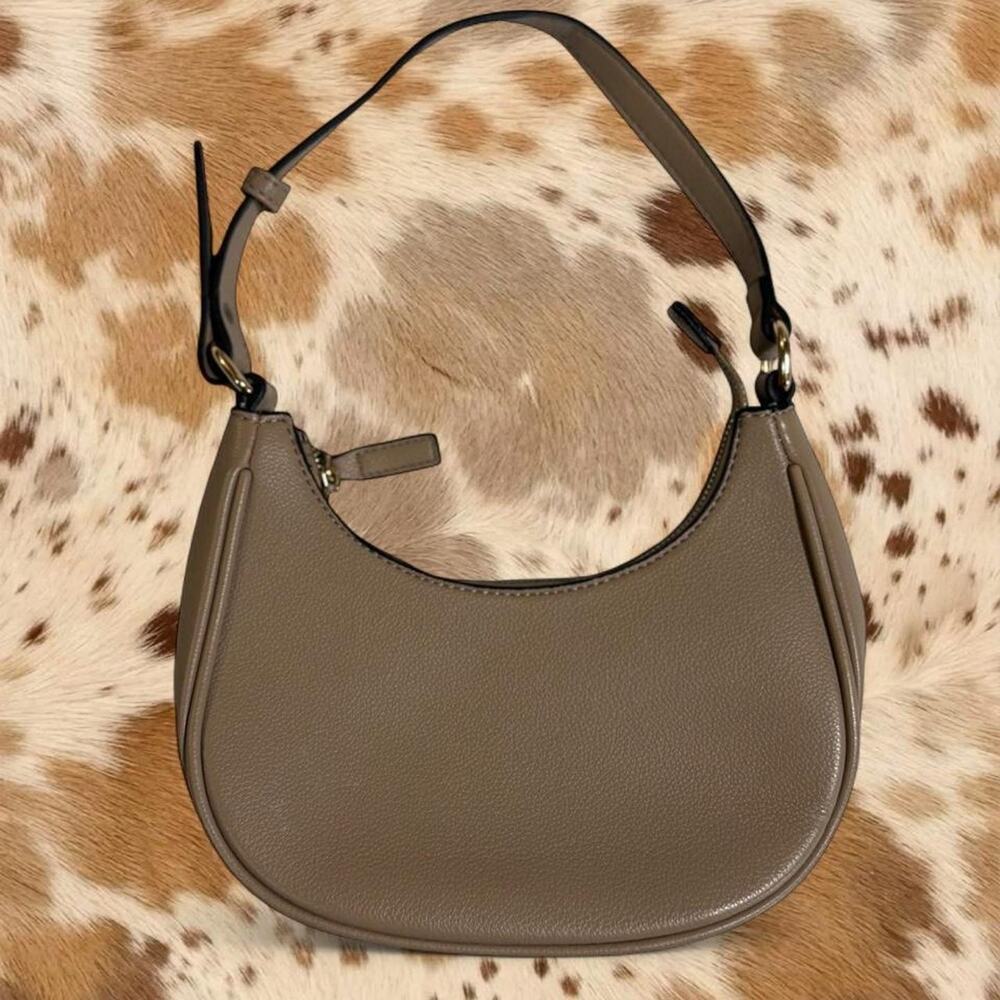 Taupe shoulder bag taupe
